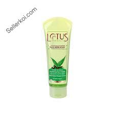 Lotus Herbals Neemwash Neem & Clove Purifying Face Wash with active neem slices (120ml)
